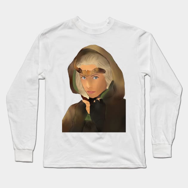 Sylvie Laufeydottir Long Sleeve T-Shirt by designr-shop